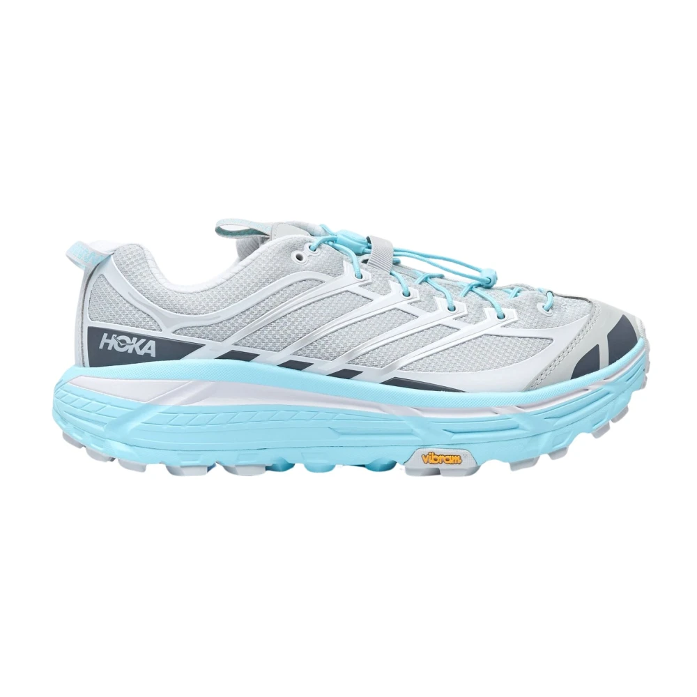 Hoka One One Stoppade Sneakers med Quicklace Stängning Blue, Herr