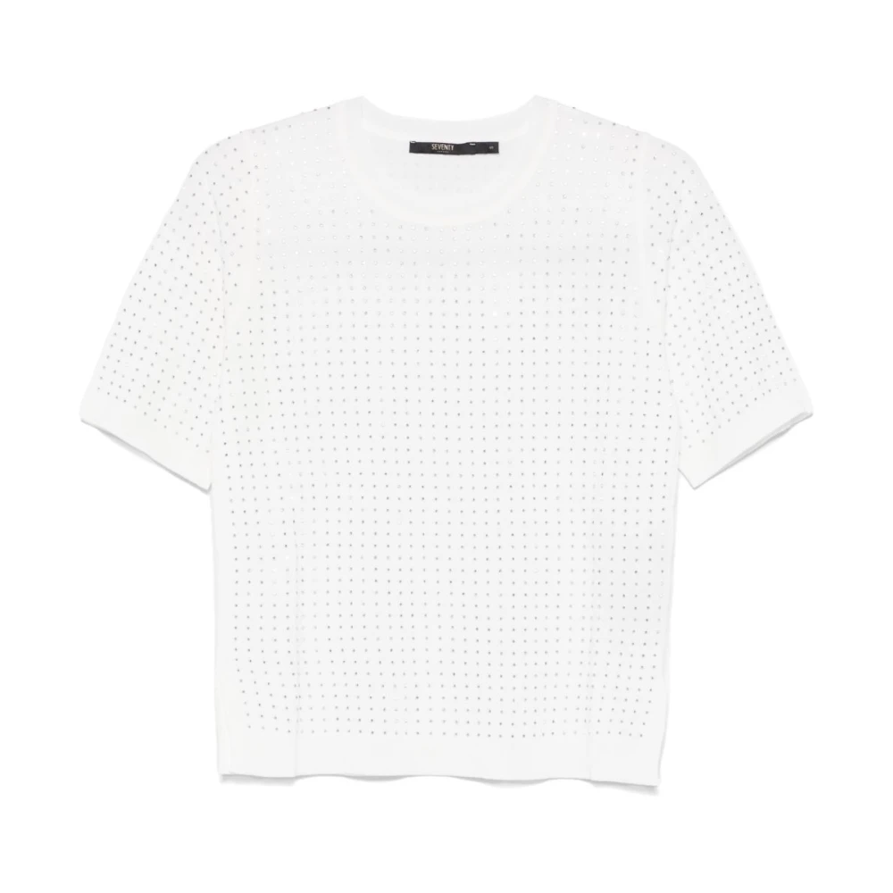 Seventy - Tops > T-Shirts - White - Seventy - Modalova