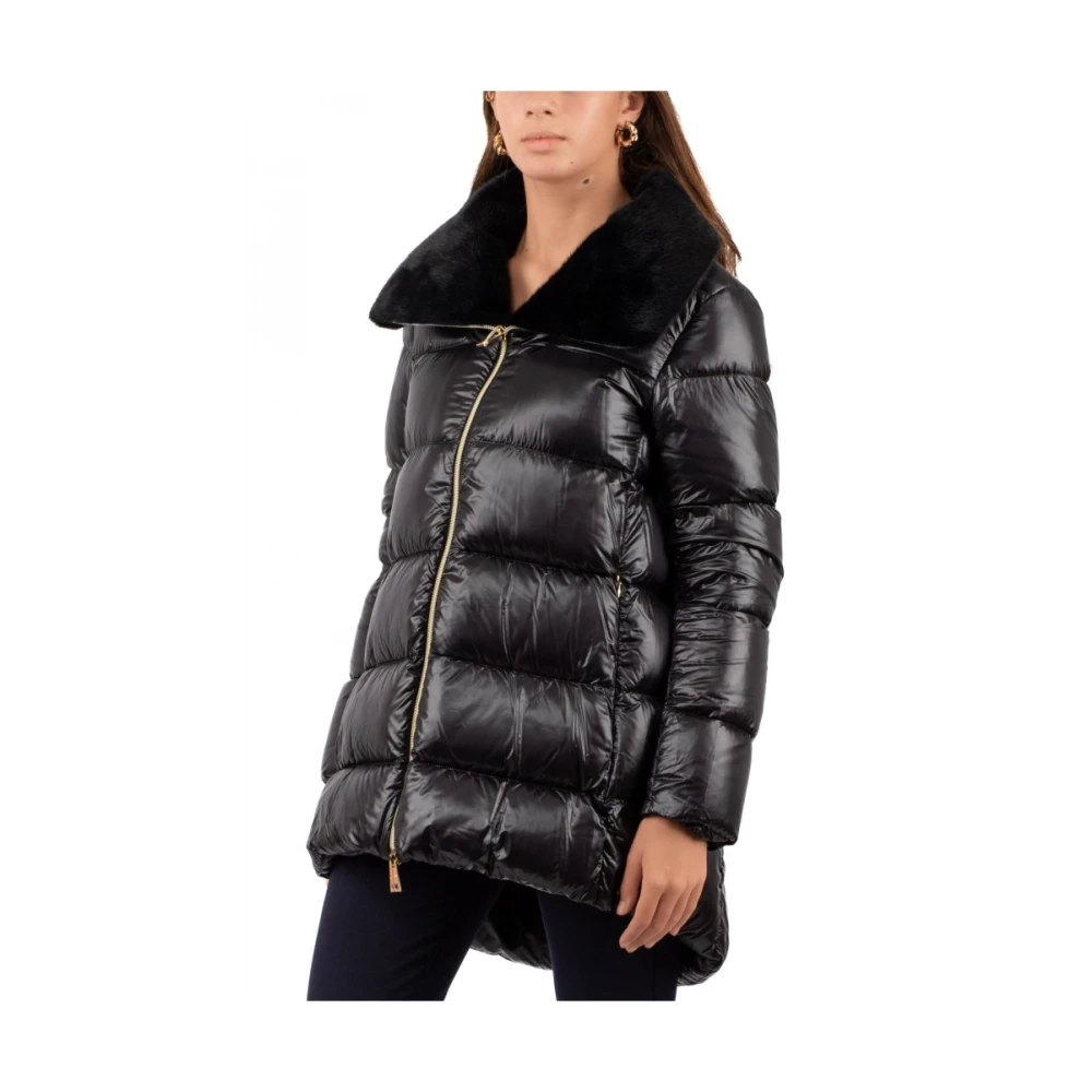 Herno Dames Puffer Jas Black Dames