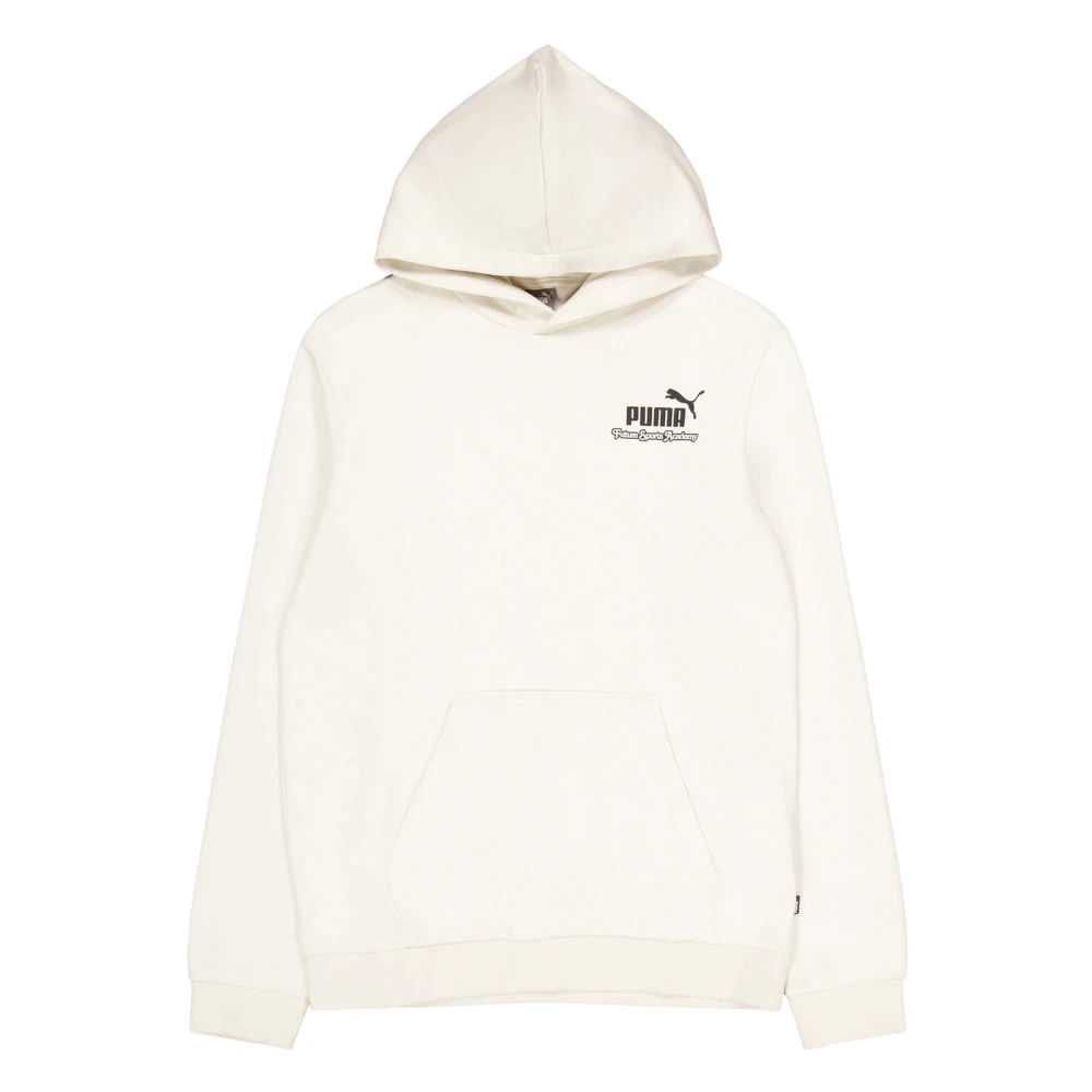 Puma Ess+ Mid 90s Hoodie för Barn White, Pojke