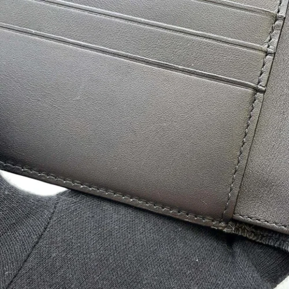 Loewe Pre-owned Leather wallets Brown Heren