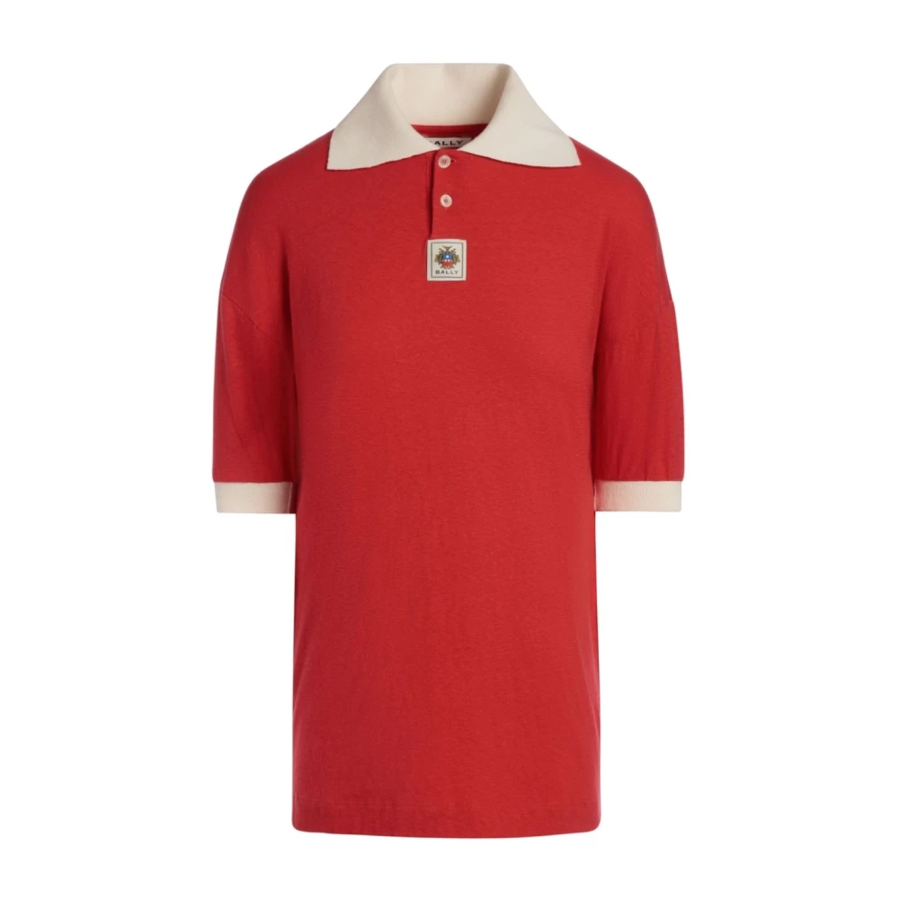 Bally - Tops > Polo Shirts - Red - Bally - Modalova