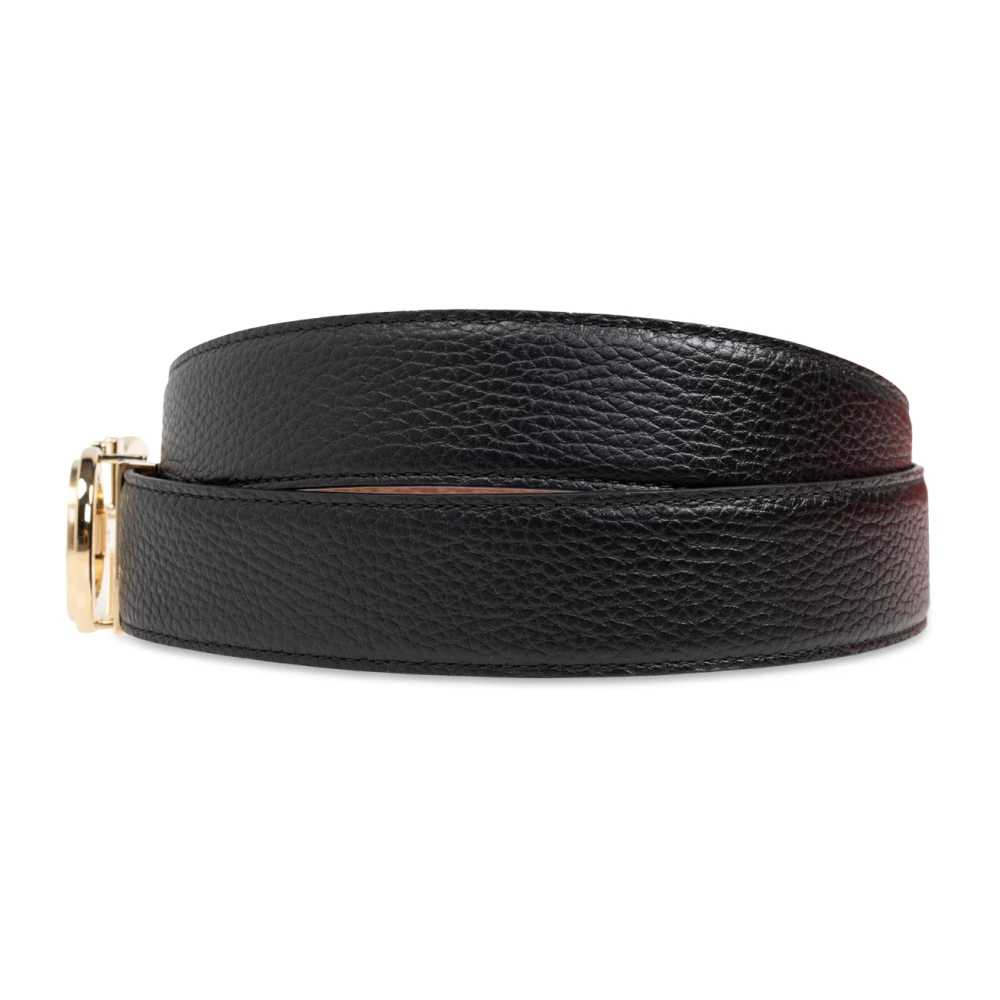 Salvatore Ferragamo Omkeerbare riem Brown Heren