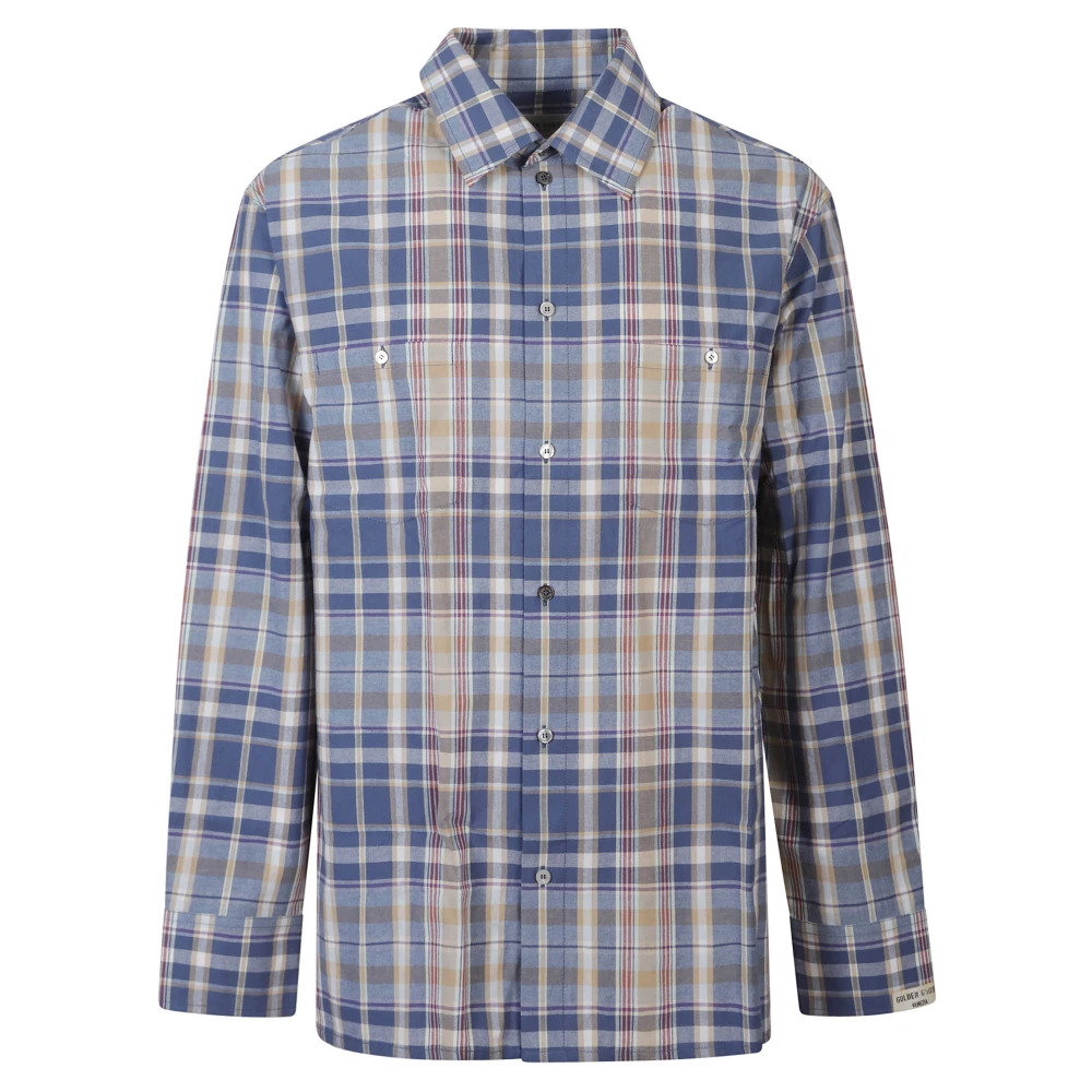 Golden Goose Men's Multicolor Casual Shirts, M, Shirts