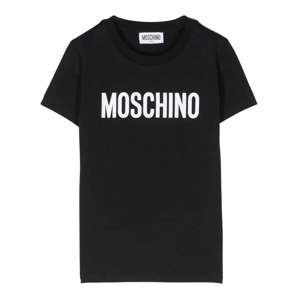 Moschino Basic Logo Kortärmad T-shirt Black, Unisex