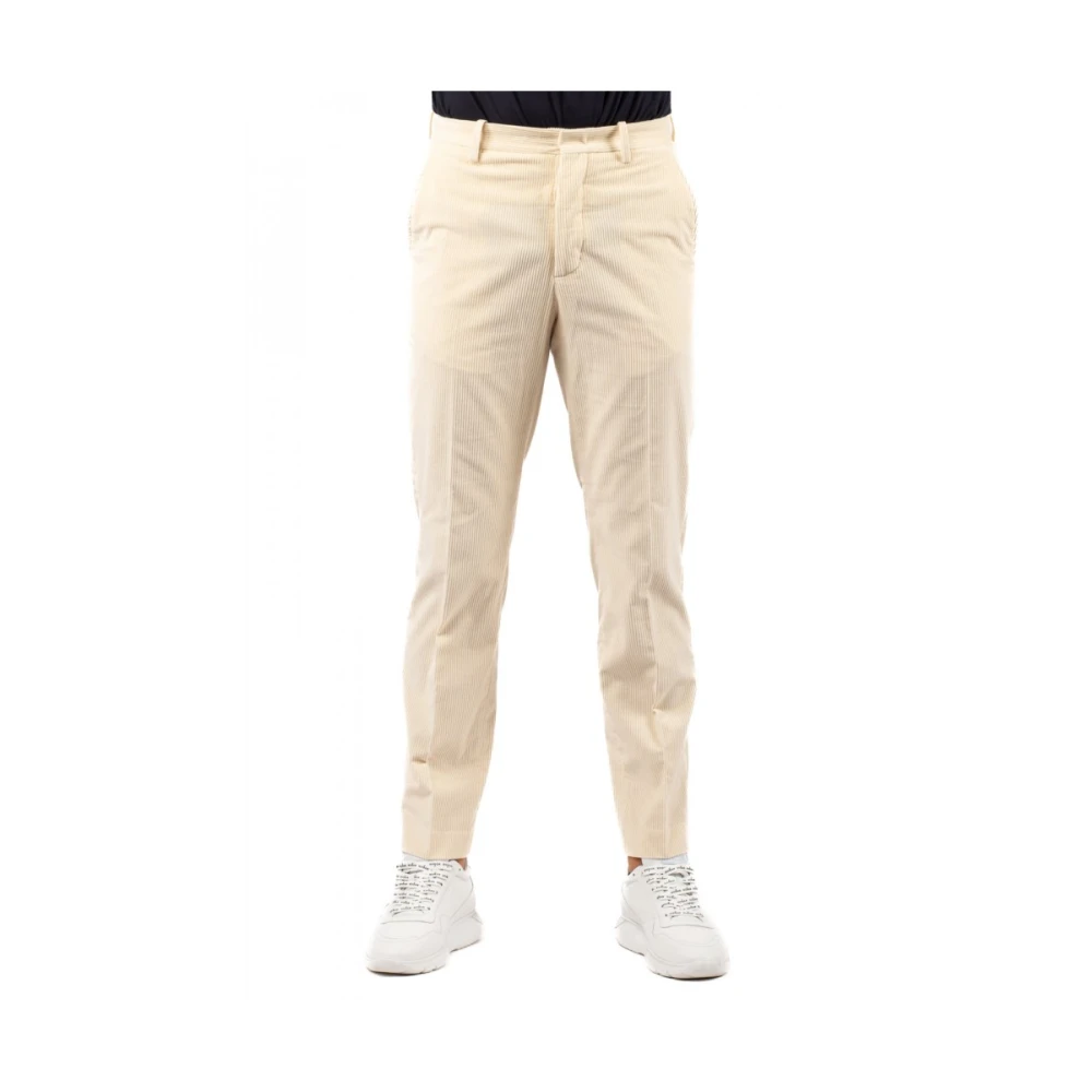 Hindustrie Heren Casual Broek Beige Heren