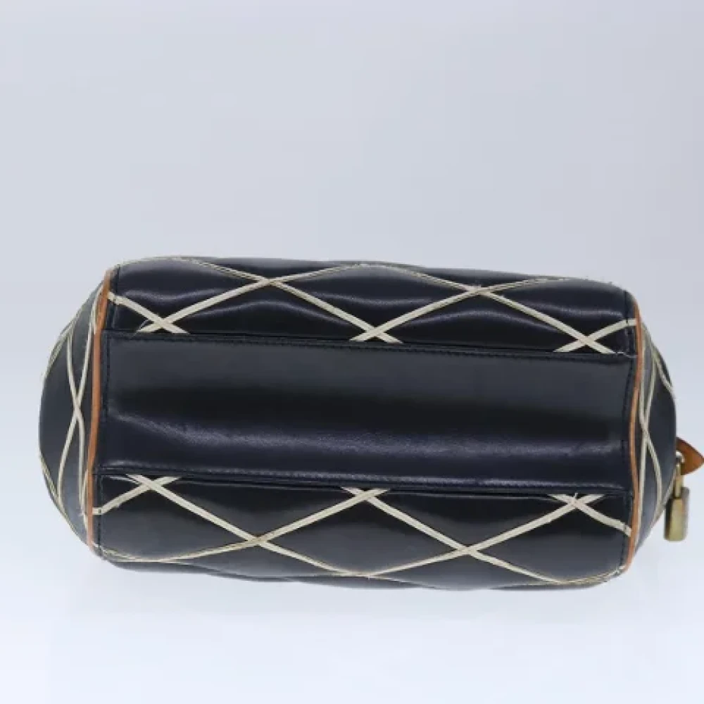 Louis Vuitton Vintage Pre-owned Leather louis-vuitton-bags Black Dames