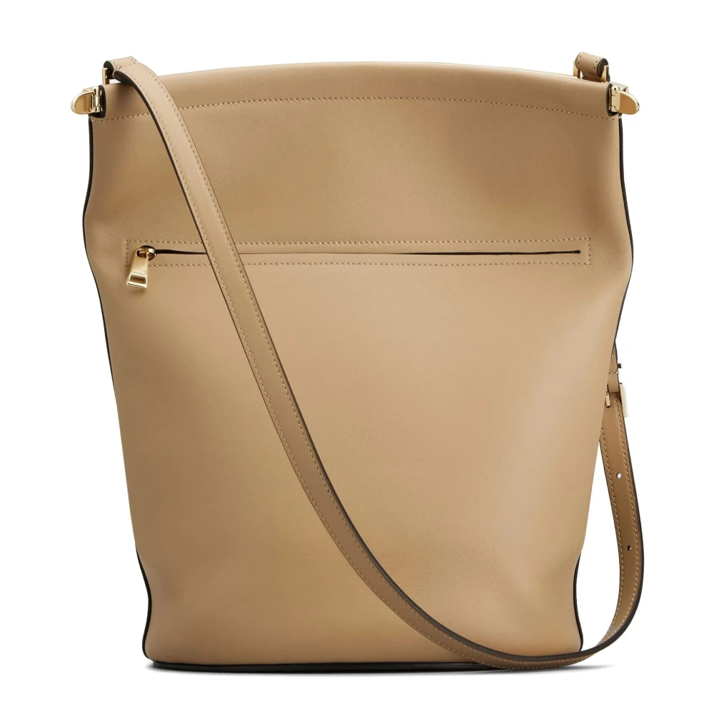 TOD'S Stijlvolle Leren Tas C803 Beige Dames
