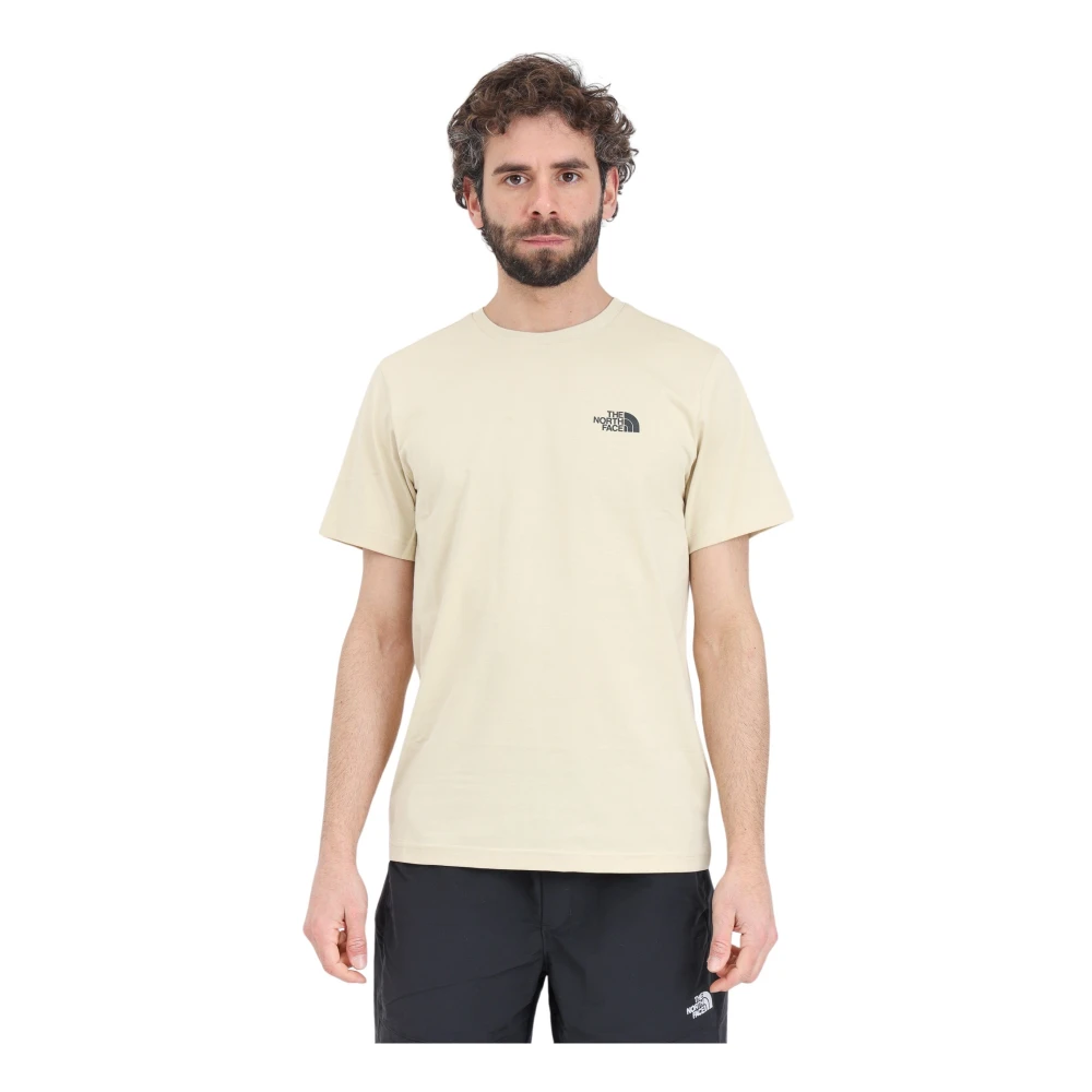 The North Face T-Shirts Beige Heren