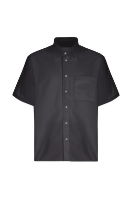 short-sleeve-popeline-shirt-black
