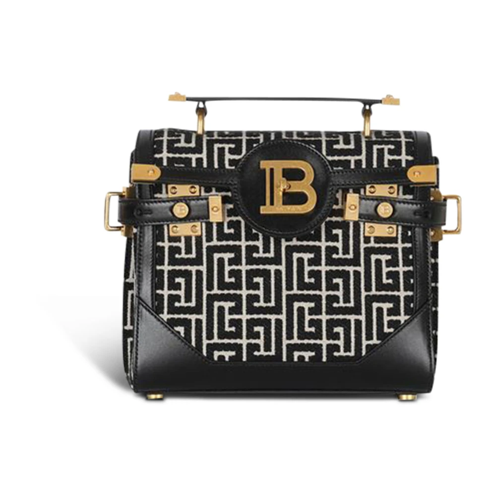 Balmain - Bags > Handbags - Black - Balmain - Modalova