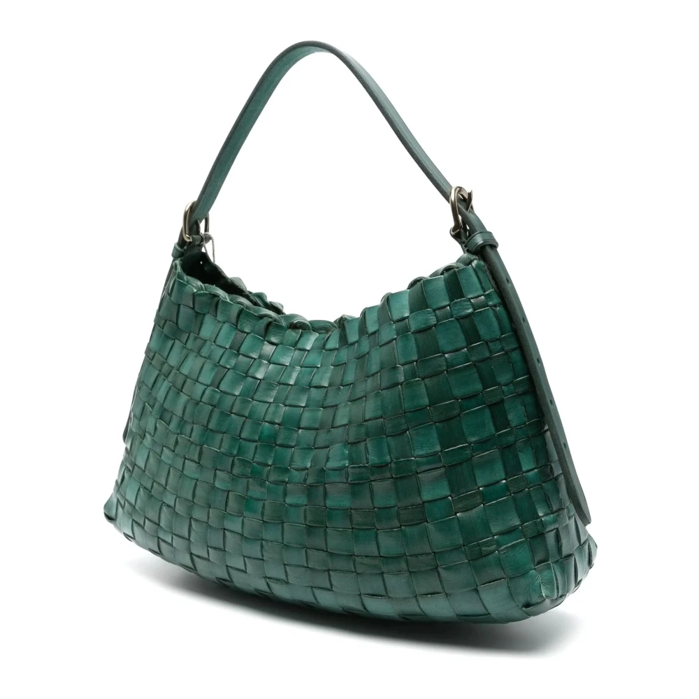 Dragon Diffusion Bosgroene Schoudertas met Magneetsluiting Green Dames