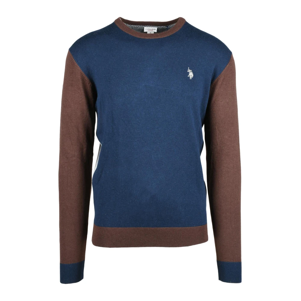 U.s. Polo Assn. Gebreide Trui Viscose Wol Nylon Mix Multicolor Heren
