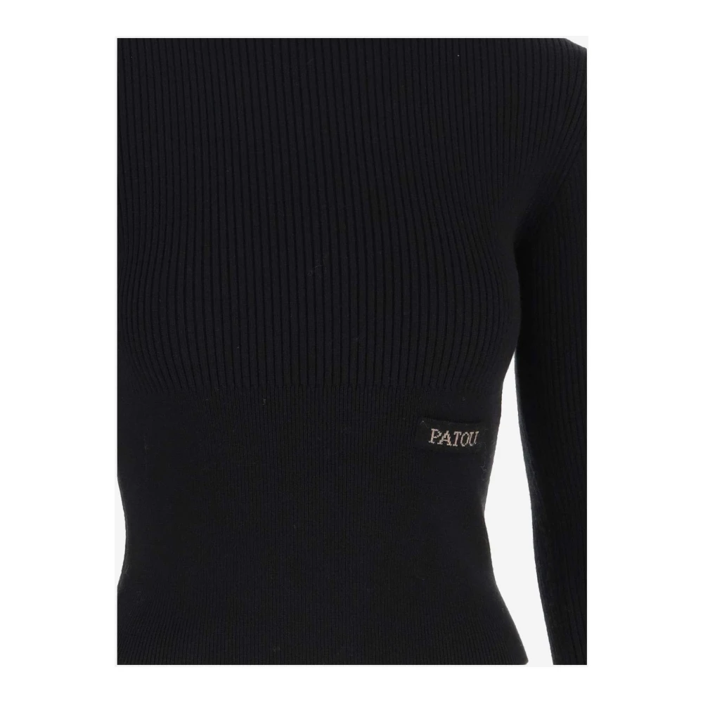 Patou Stijlvolle Turtlenecks voor een Chic Look Black Dames