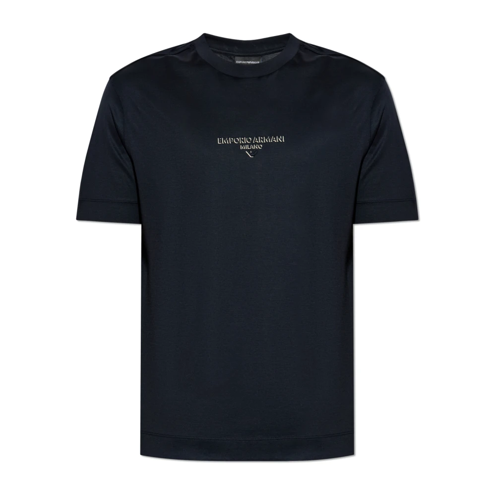 Emporio Armani Mannelijk Zwart T-Shirts