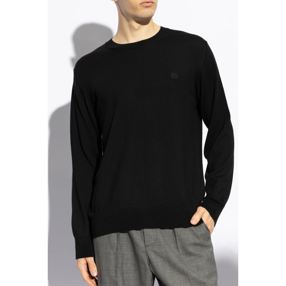 ETRO Wollen trui Black Heren