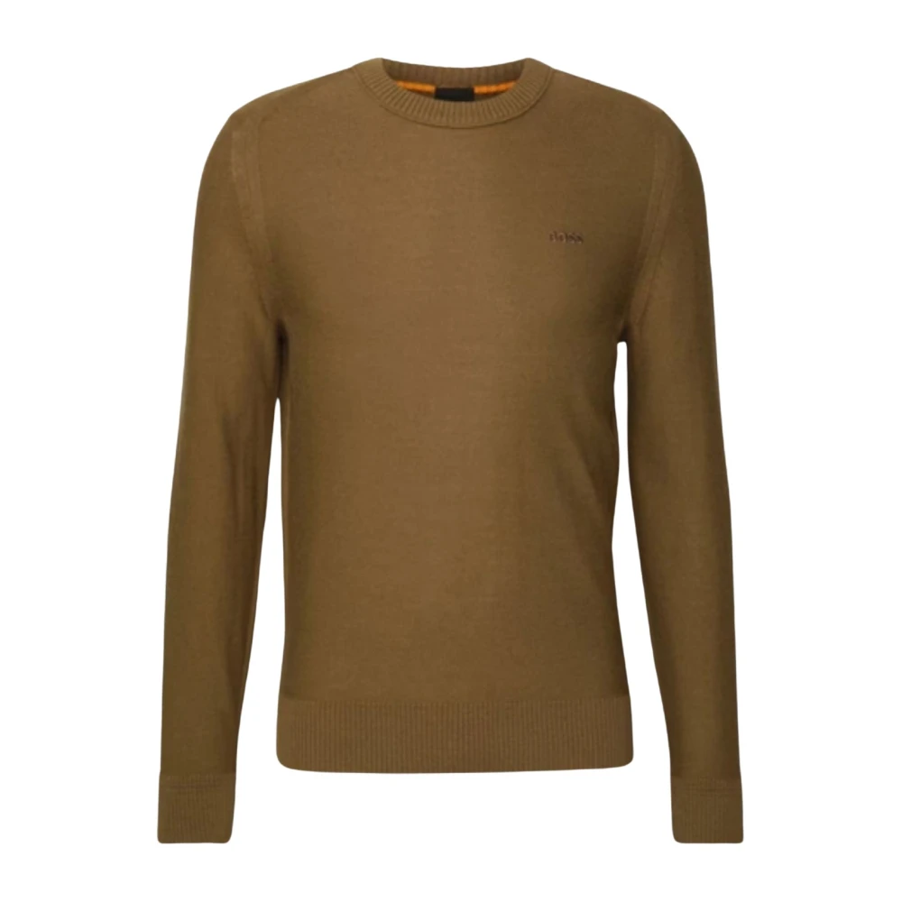 Hugo Boss Heren trui Avac_C Brown Heren