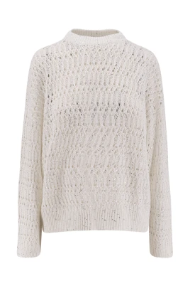 Crew Neck Sequin Knit