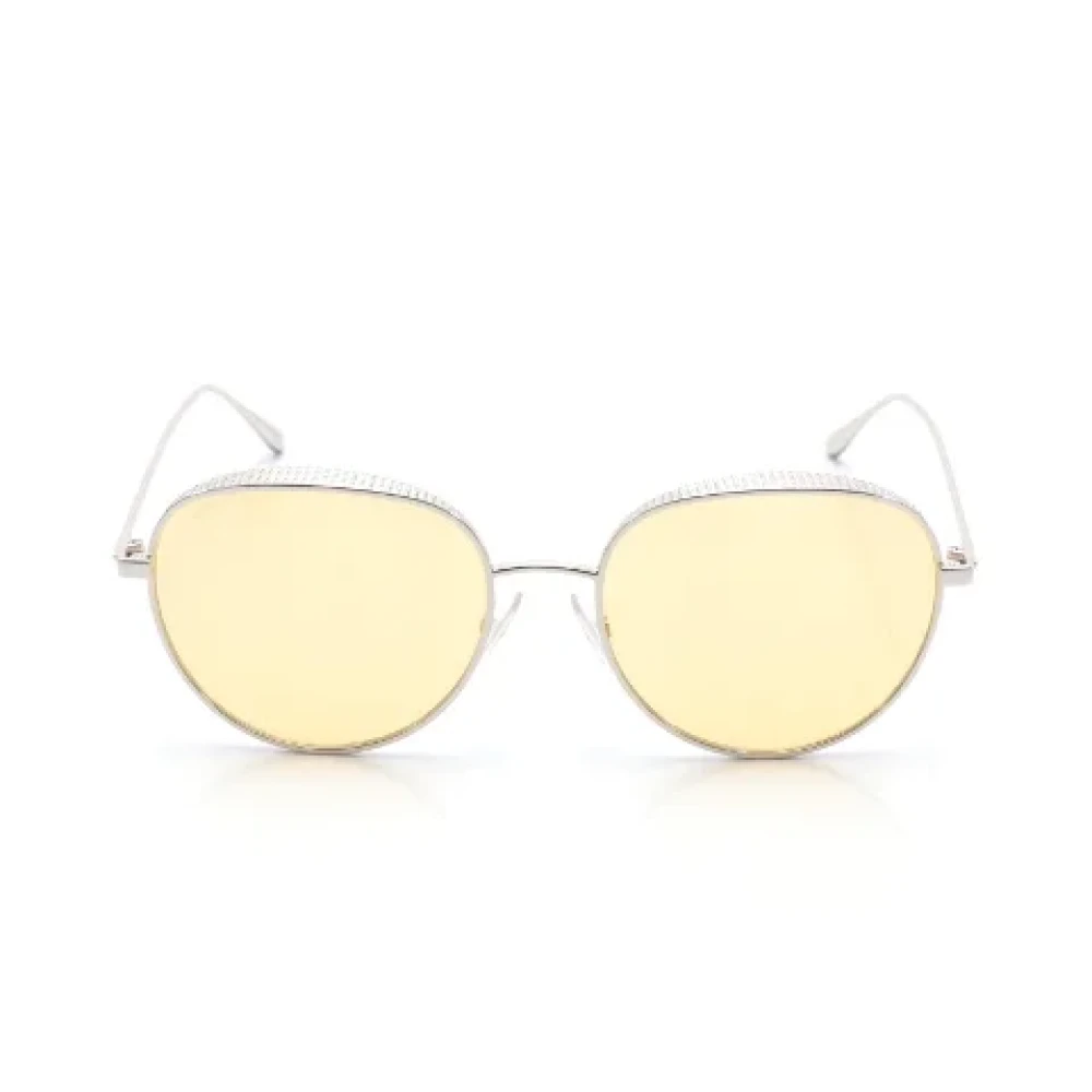 Jimmy Choo Pre-owned Metal sunglasses Gray Dames