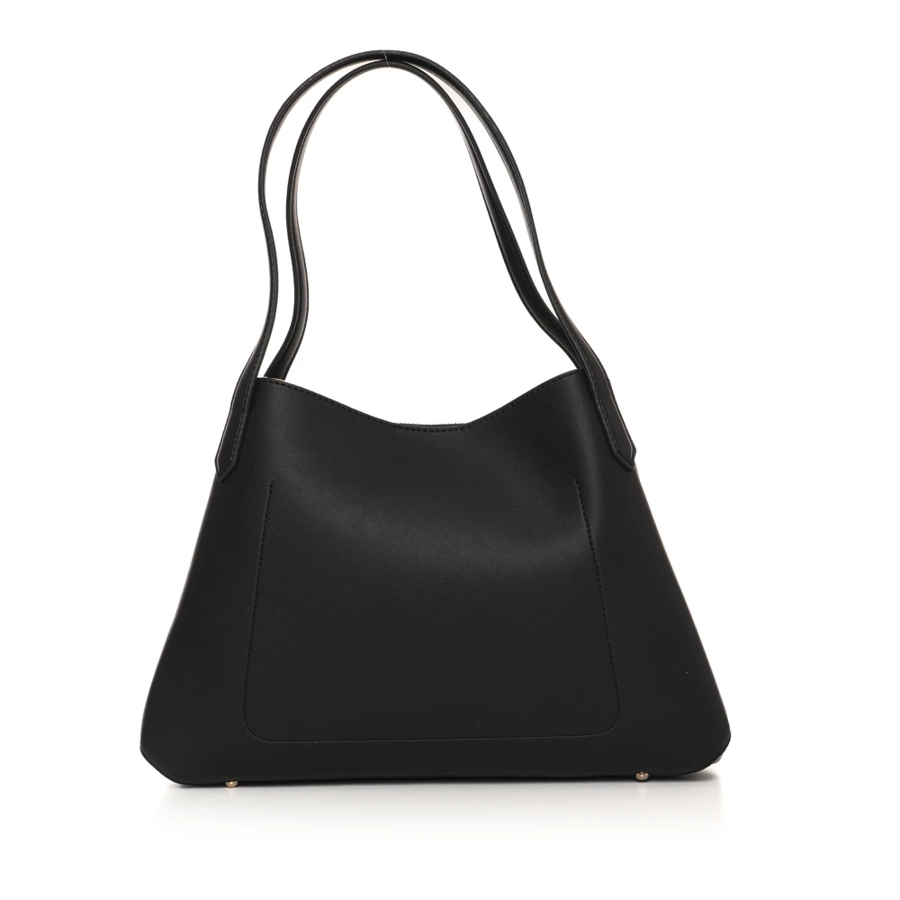 Guess Stijlvolle schoudertas met ritssluiting Black Dames