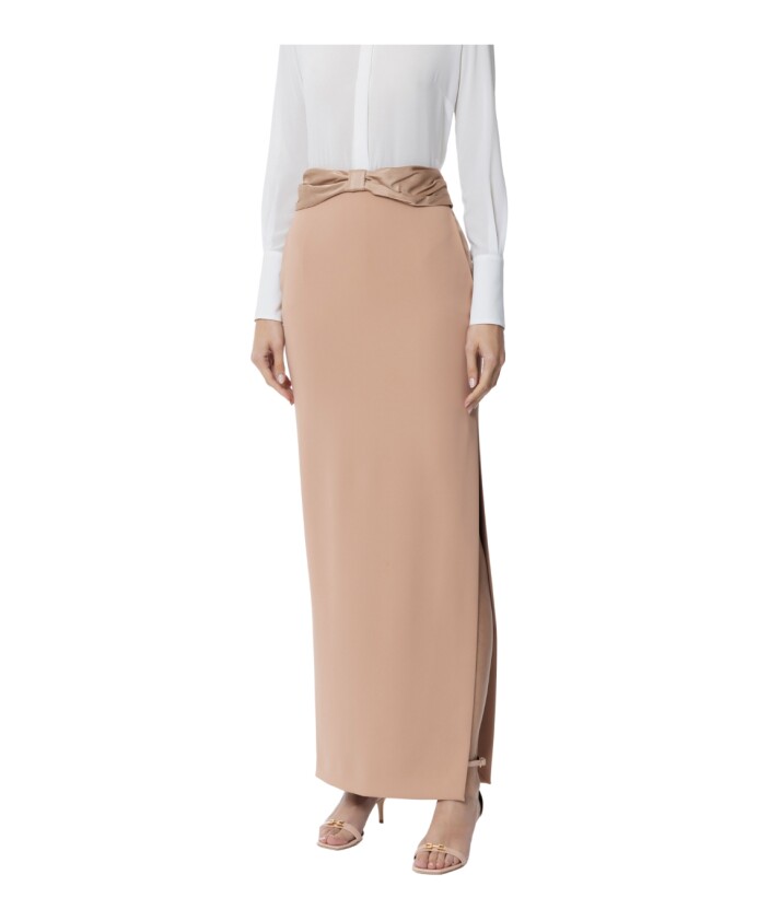elegante-lange-crepe-rok-met-zijsplit