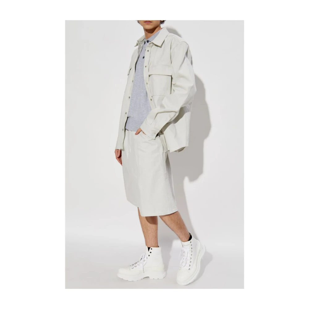Dsquared2 Casual Overhemden met Stijl 729 Beige Heren