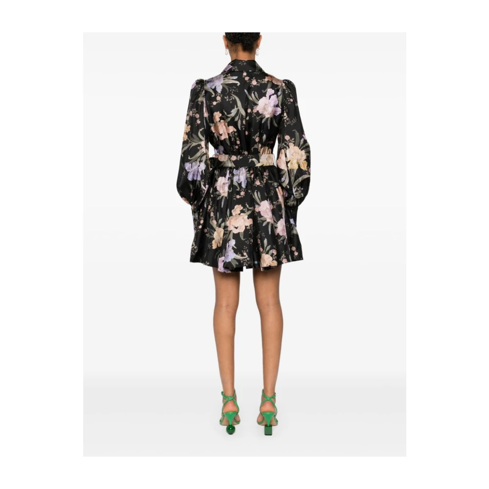 Zimmermann Eden Geriemde Mini Jurk Multicolor Dames
