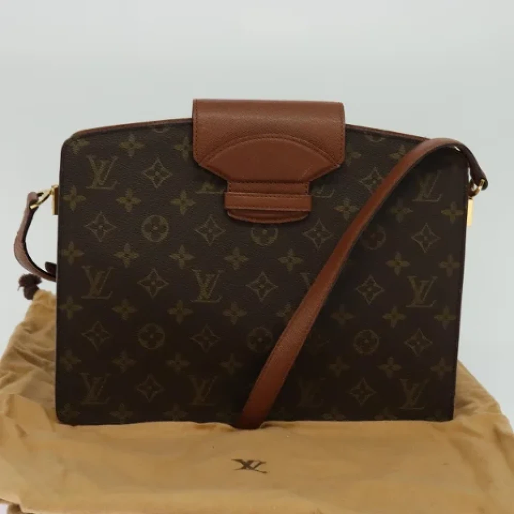 Louis Vuitton Vintage Pre-owned Canvas louis-vuitton-bags Brown Dames