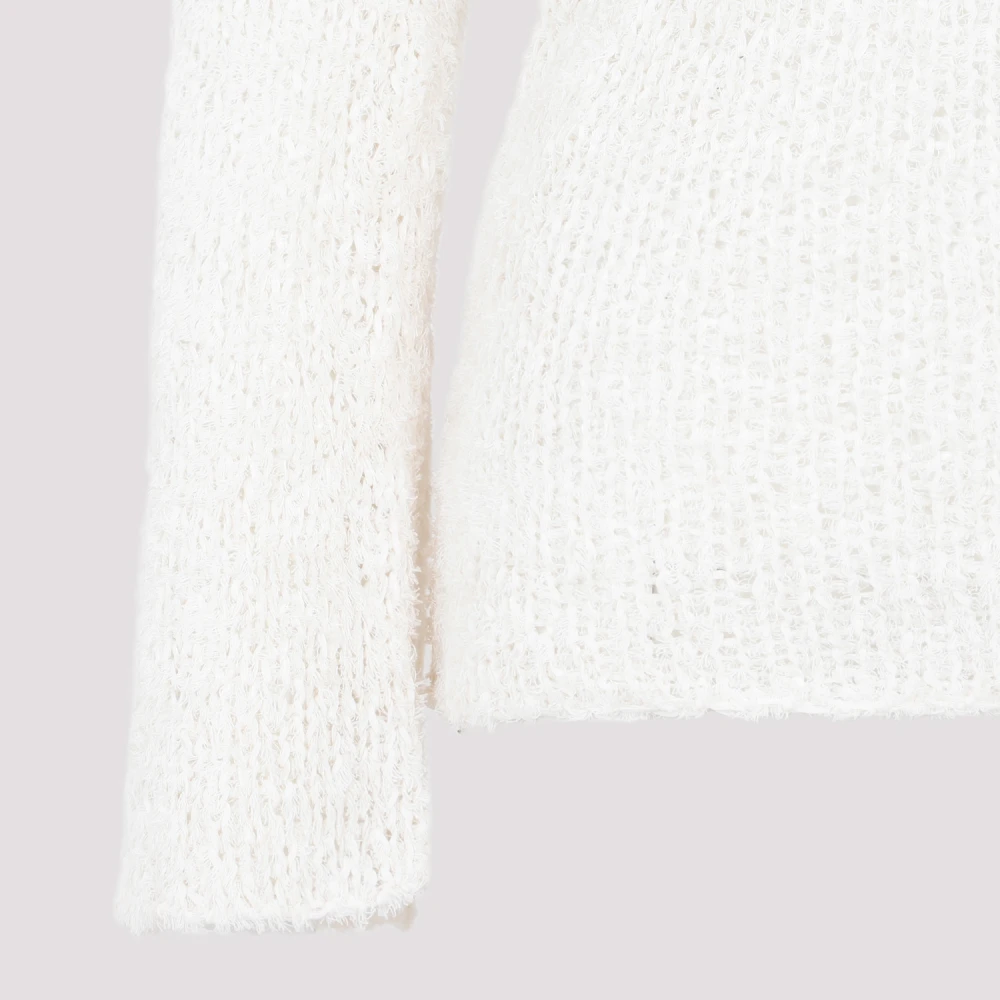 By Malene Birger Round-neck Knitwear By Herenne Birger White Dames
