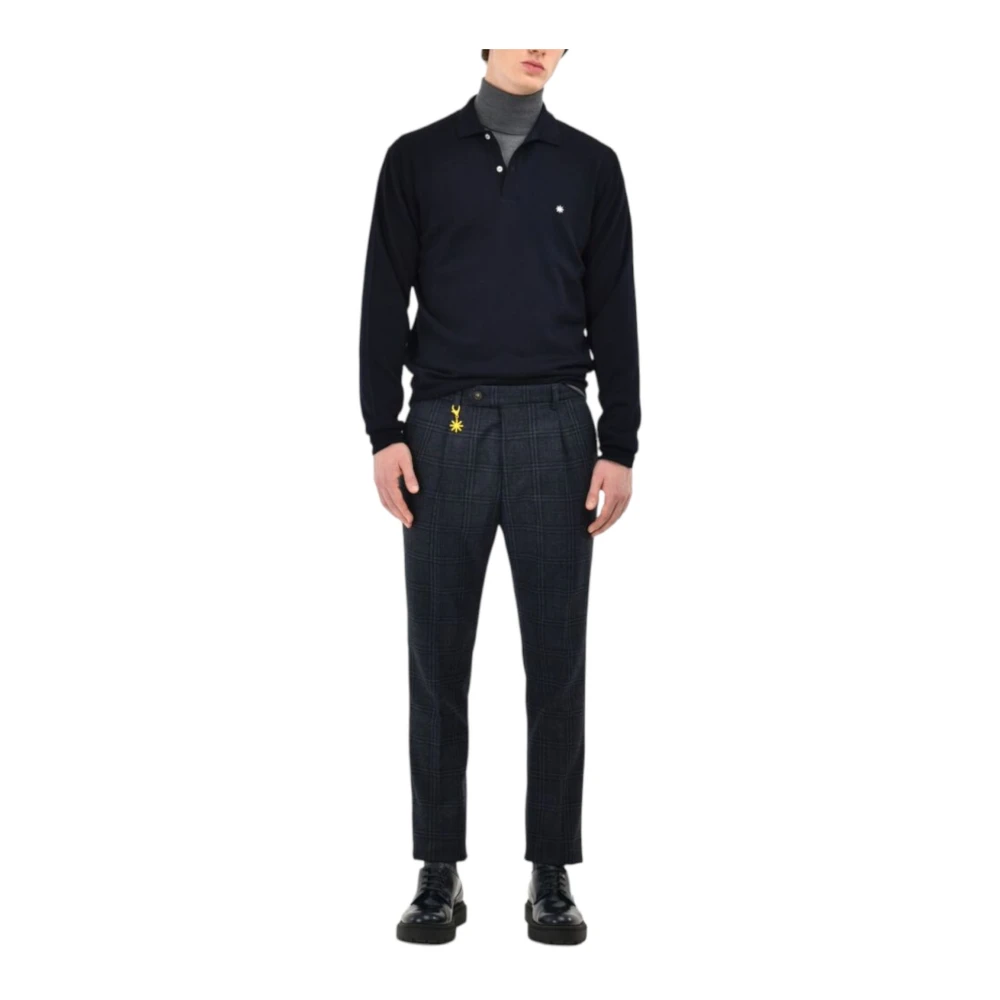 Manuel Ritz Stijlvolle Herenbroek Blue Heren