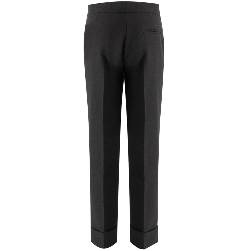 Ermanno Scervino Klassieke Fit Broek Black Dames