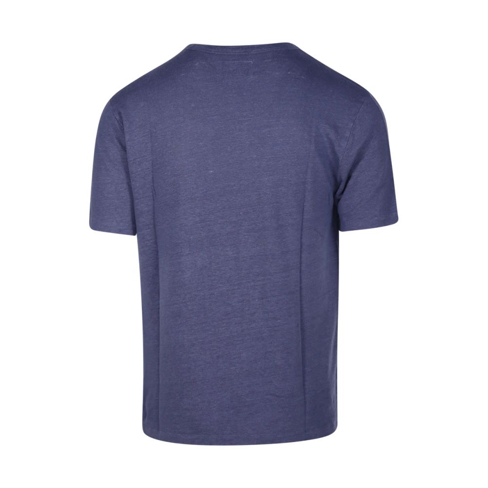 Officine Générale Nightshadow T-Shirt Blue Heren