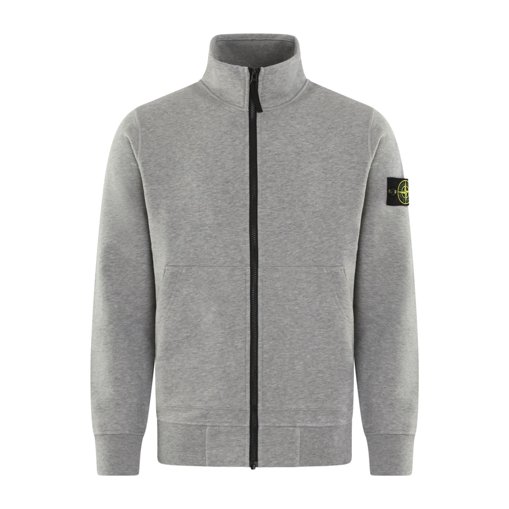 Stone Island Heren Zip Up Vest Gray Heren