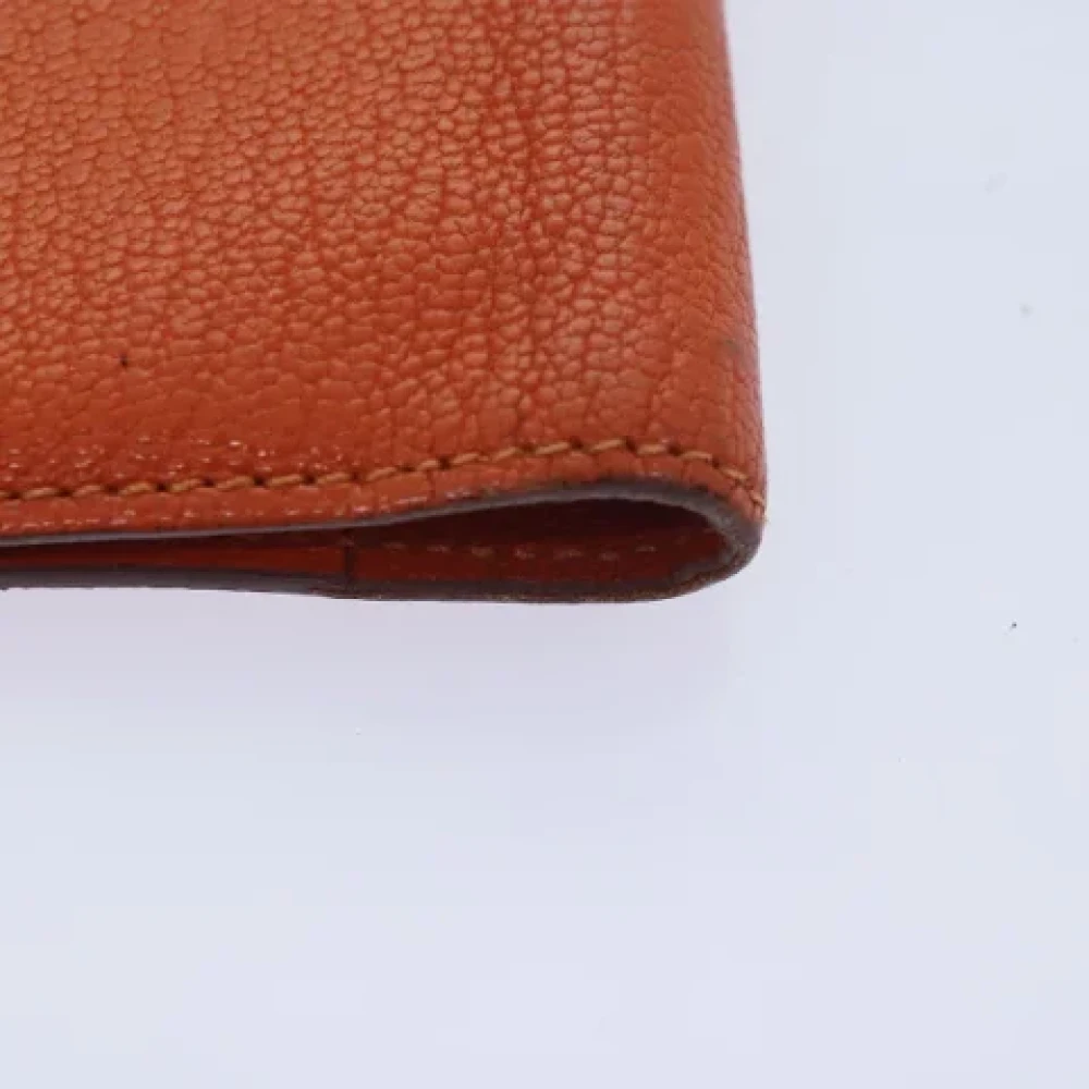 Hermès Vintage Pre-owned Leather home-office Orange Dames