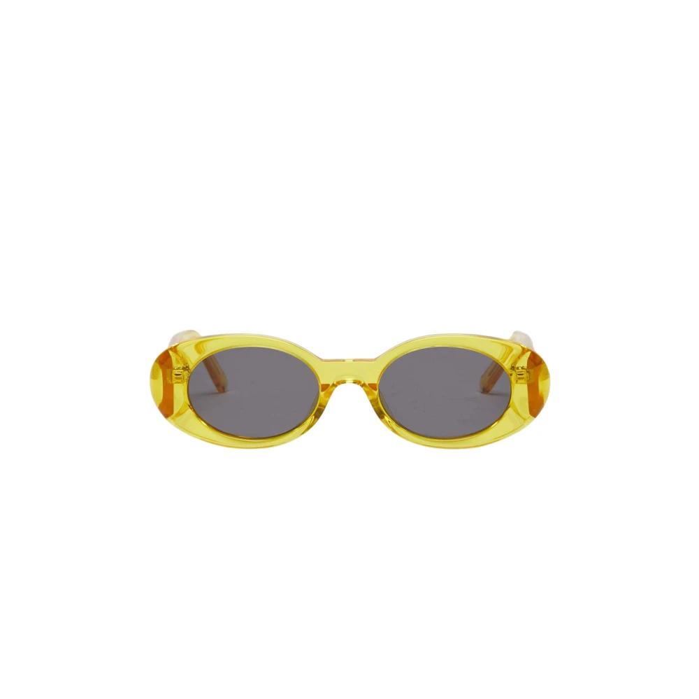 Palm Angels Stijlvolle zonnebril Yellow Unisex