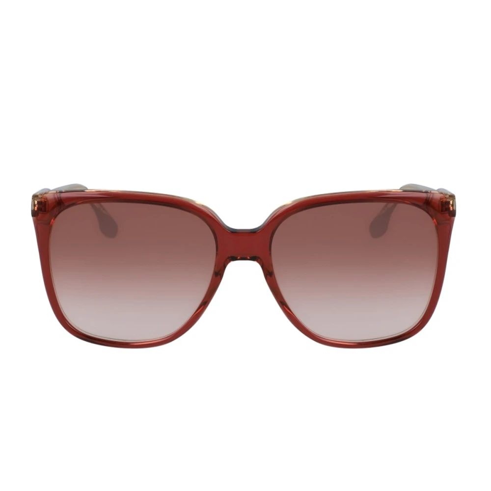 Victoria Beckham Women's Brown Sunglasses, One Size, Oversized Acetate Sunglasses