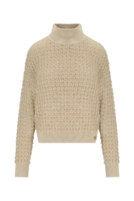 Bouclé Topp med Paljetter