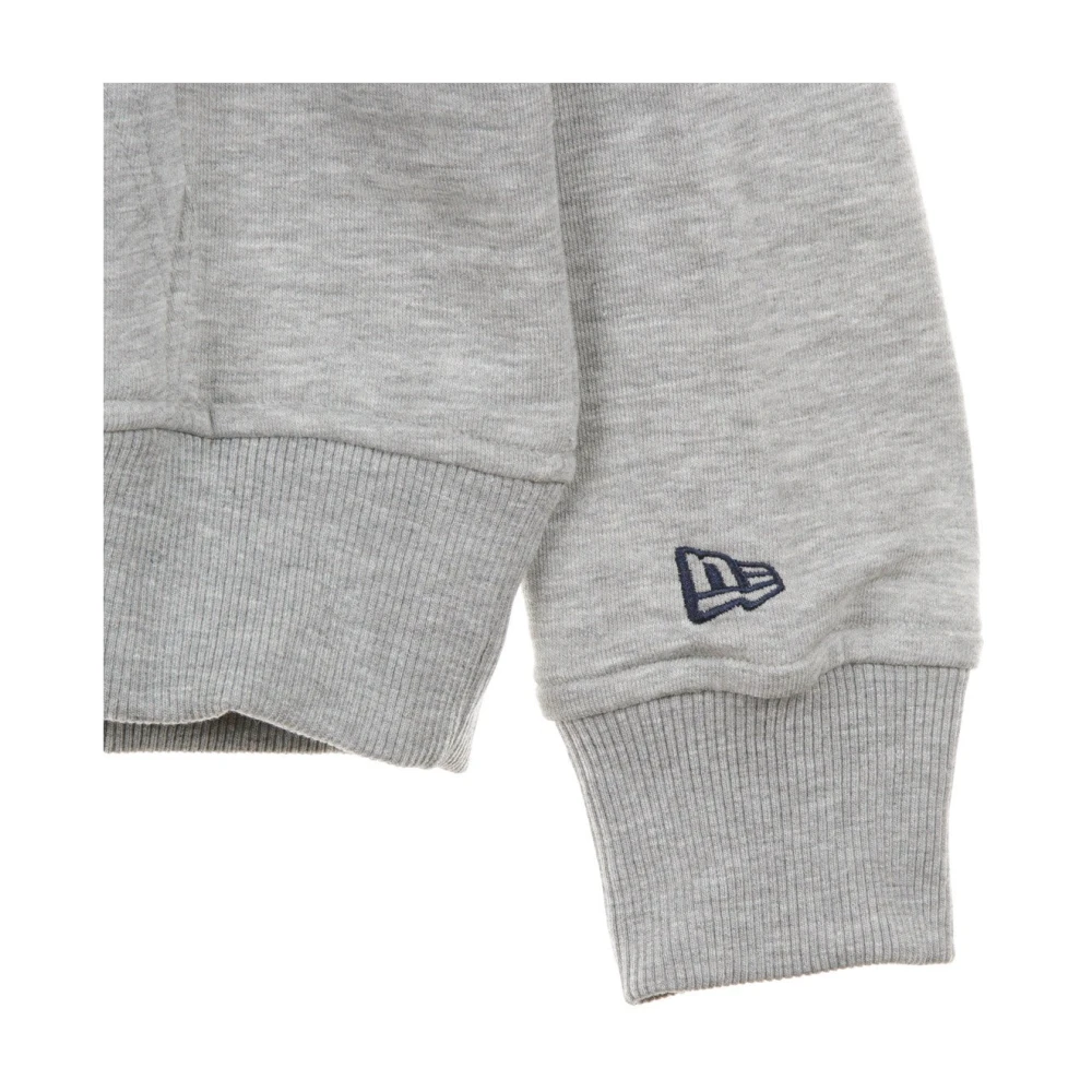 new era Team Logo Hoodie Licht Grijs Gray Heren