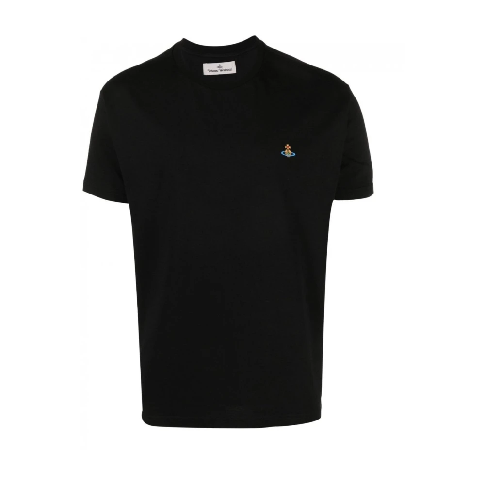 Vivienne Westwood T-shirt met logo Black