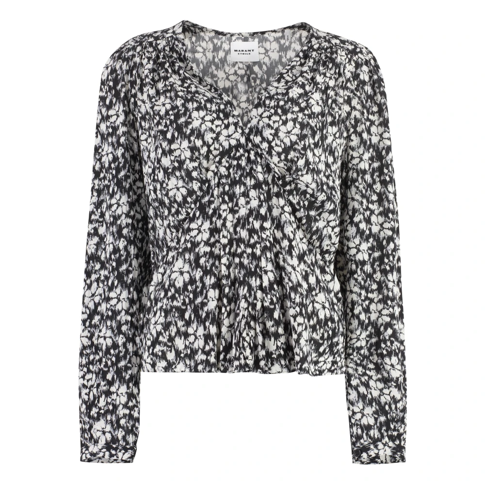 Isabel Marant Étoile Eddy Bedrukte Blouse Multicolor Dames