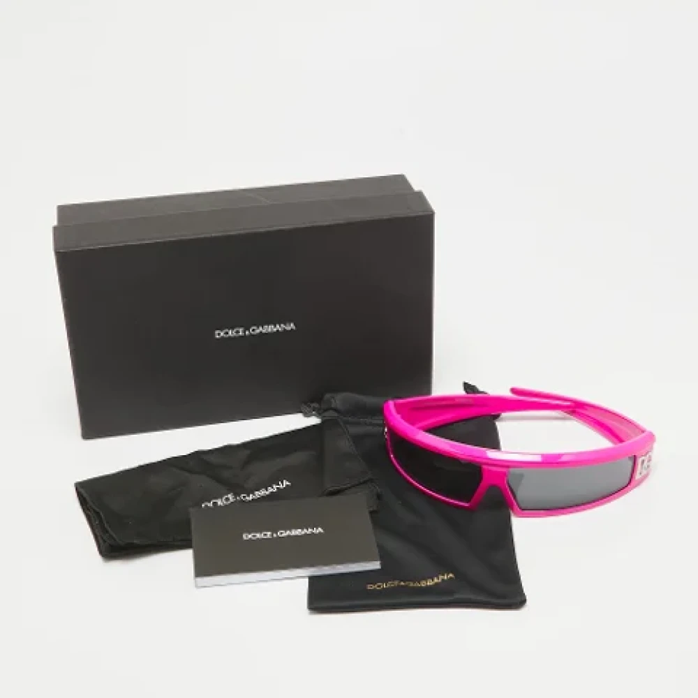 Dolce & Gabbana Pre-owned Acetate sunglasses Pink Dames