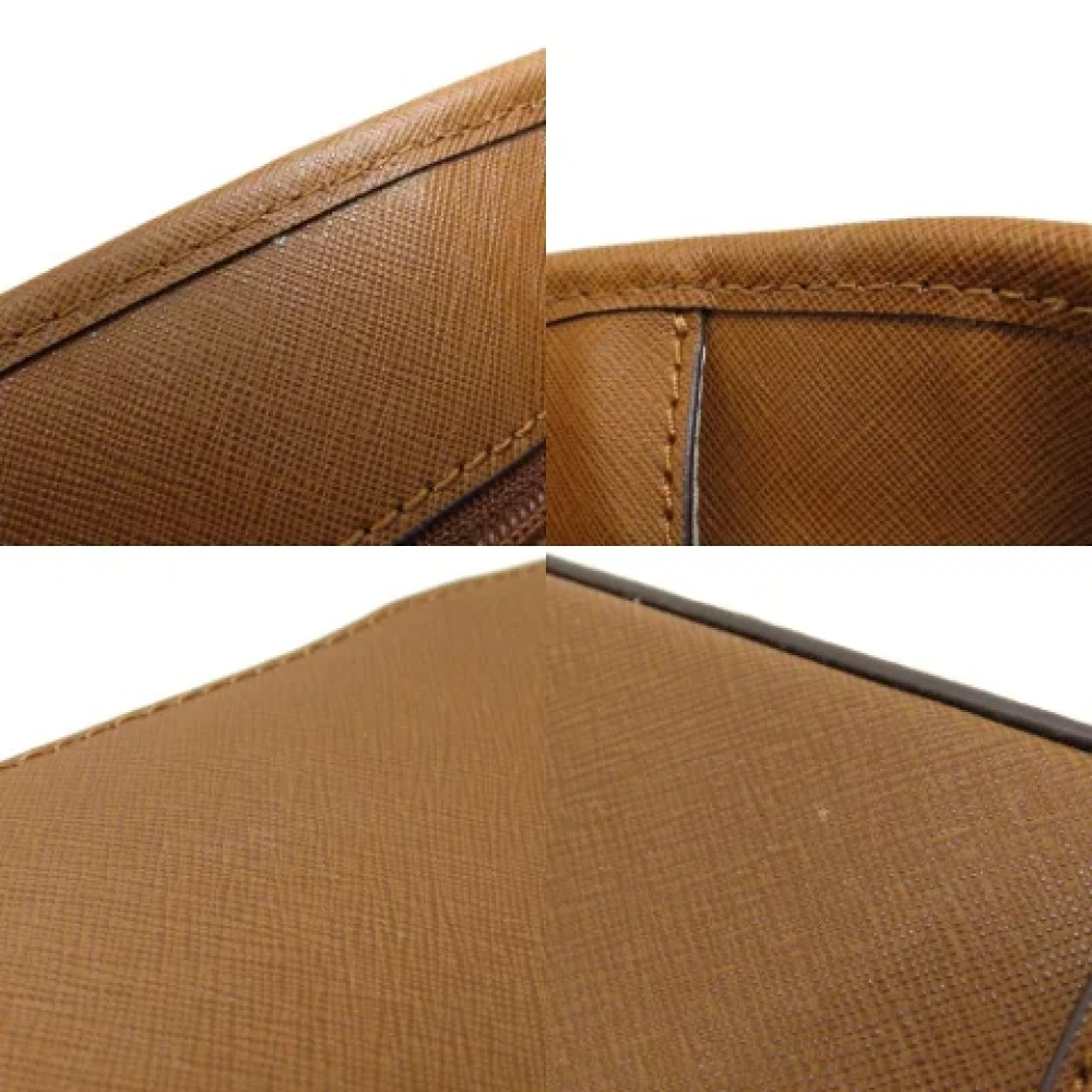 Michael Kors Pre-owned Leather totes Brown Dames