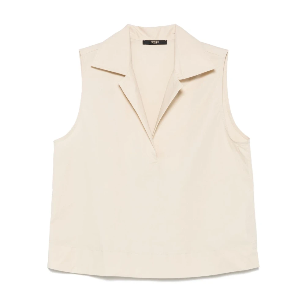 Seventy - Jackets > Vests - Beige - Seventy - Modalova