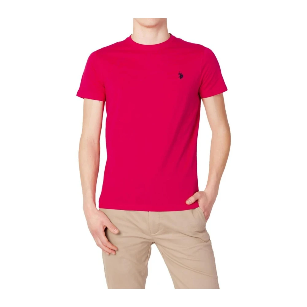 U.s. Polo Assn. Herren Rosa Oberteile, Sgröße: