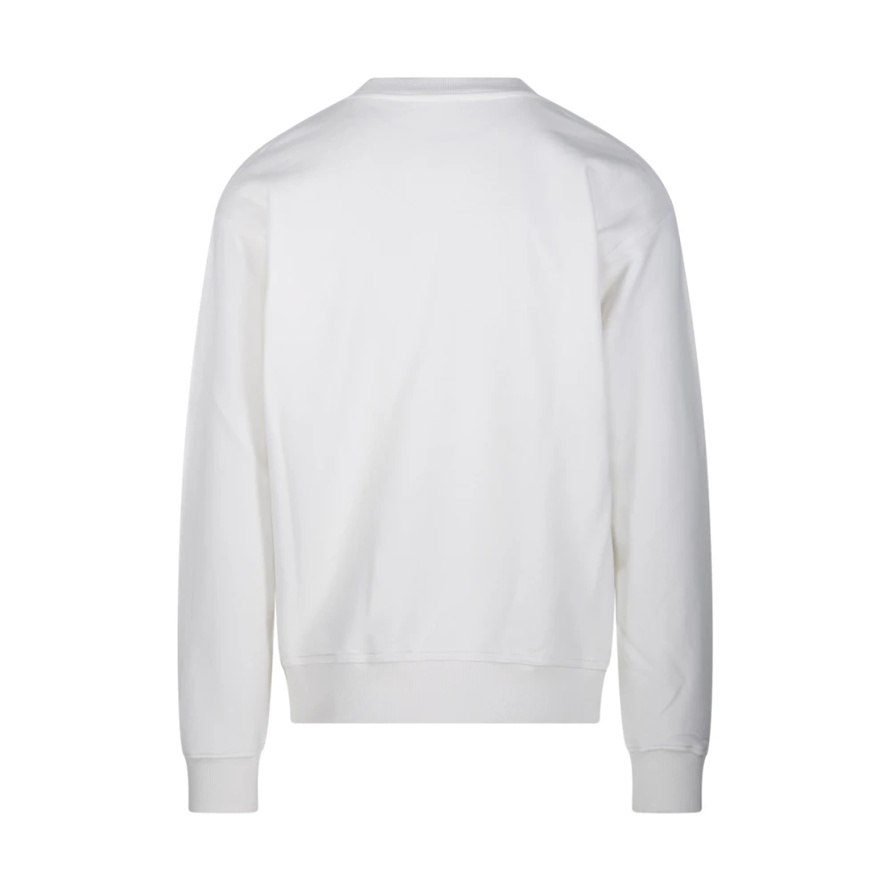 A Paper Kid Crème Sweater White Heren