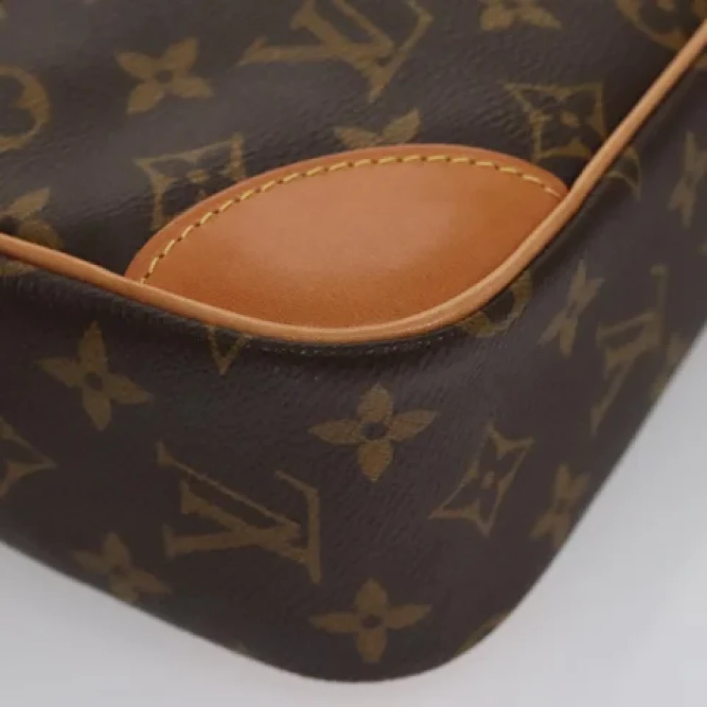 Louis Vuitton Vintage Pre-owned Canvas clutches Brown Dames