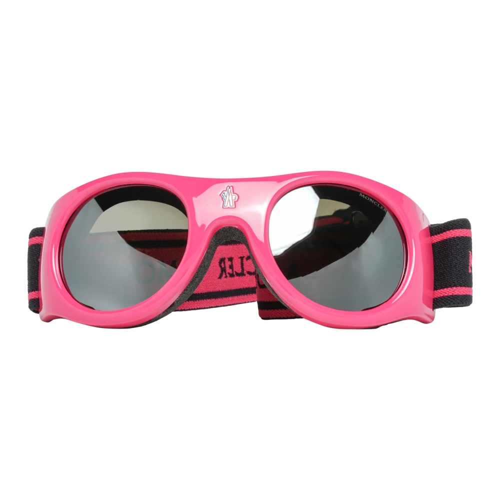 Moncler Ski Goggles Pink Black Stylish Pink Dames