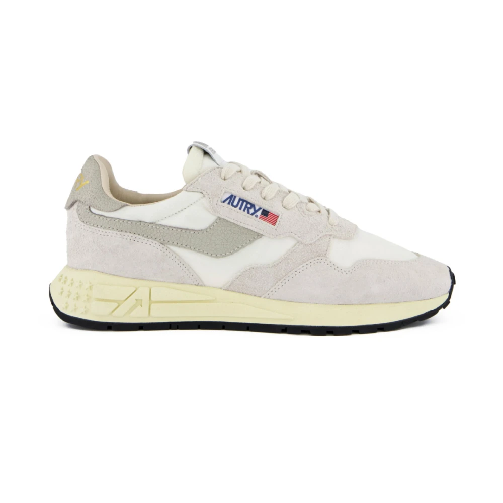 Autry Women's White Reelwind Low Trainers