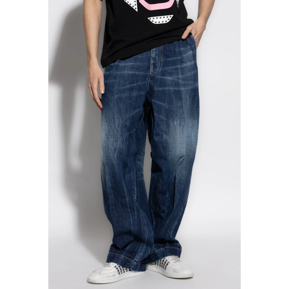Dsquared2 Jeans Wees Cool Wees Aardig Blue Heren