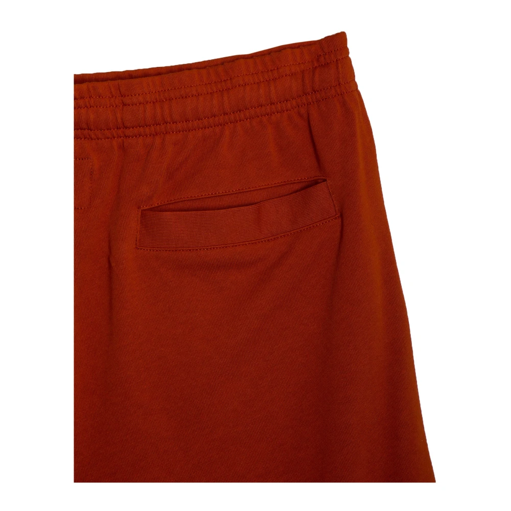 Brain Dead Elastische Taille Jersey Shorts Orange Heren